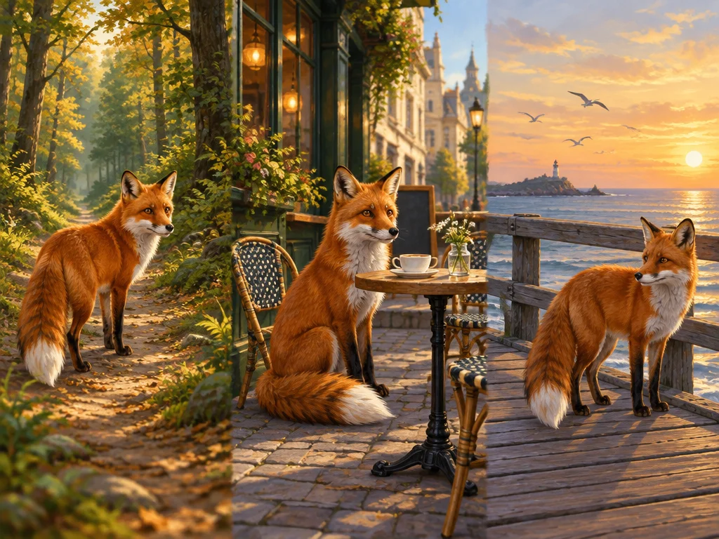 A subject and object shown with stable identity and composition