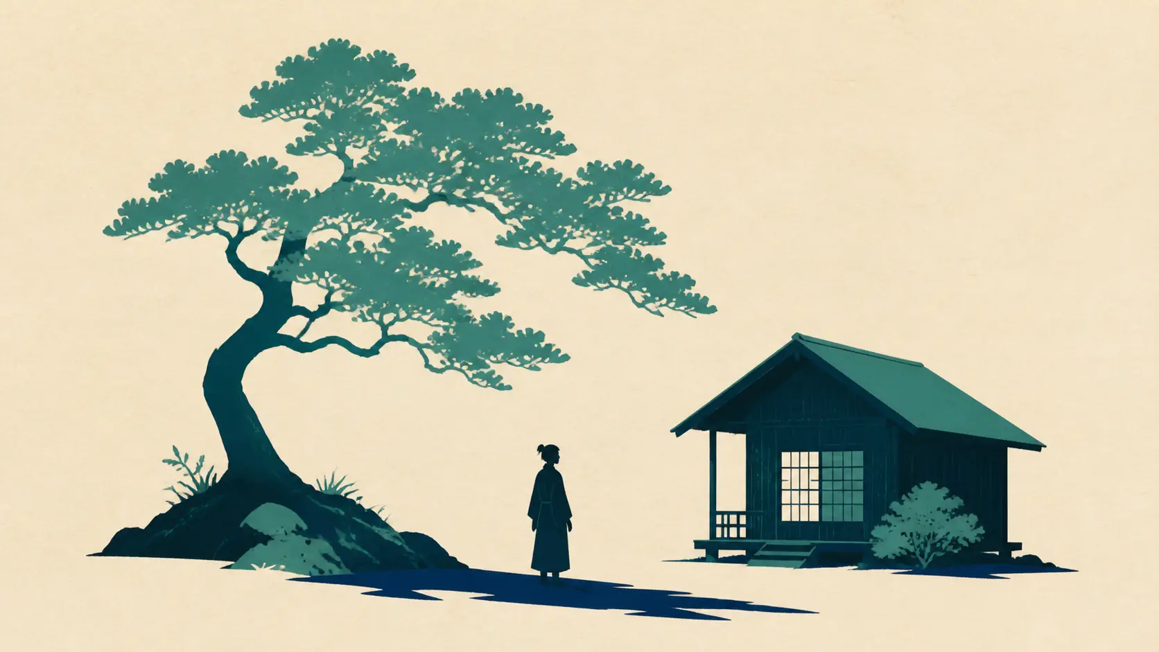 Clear subject silhouette
