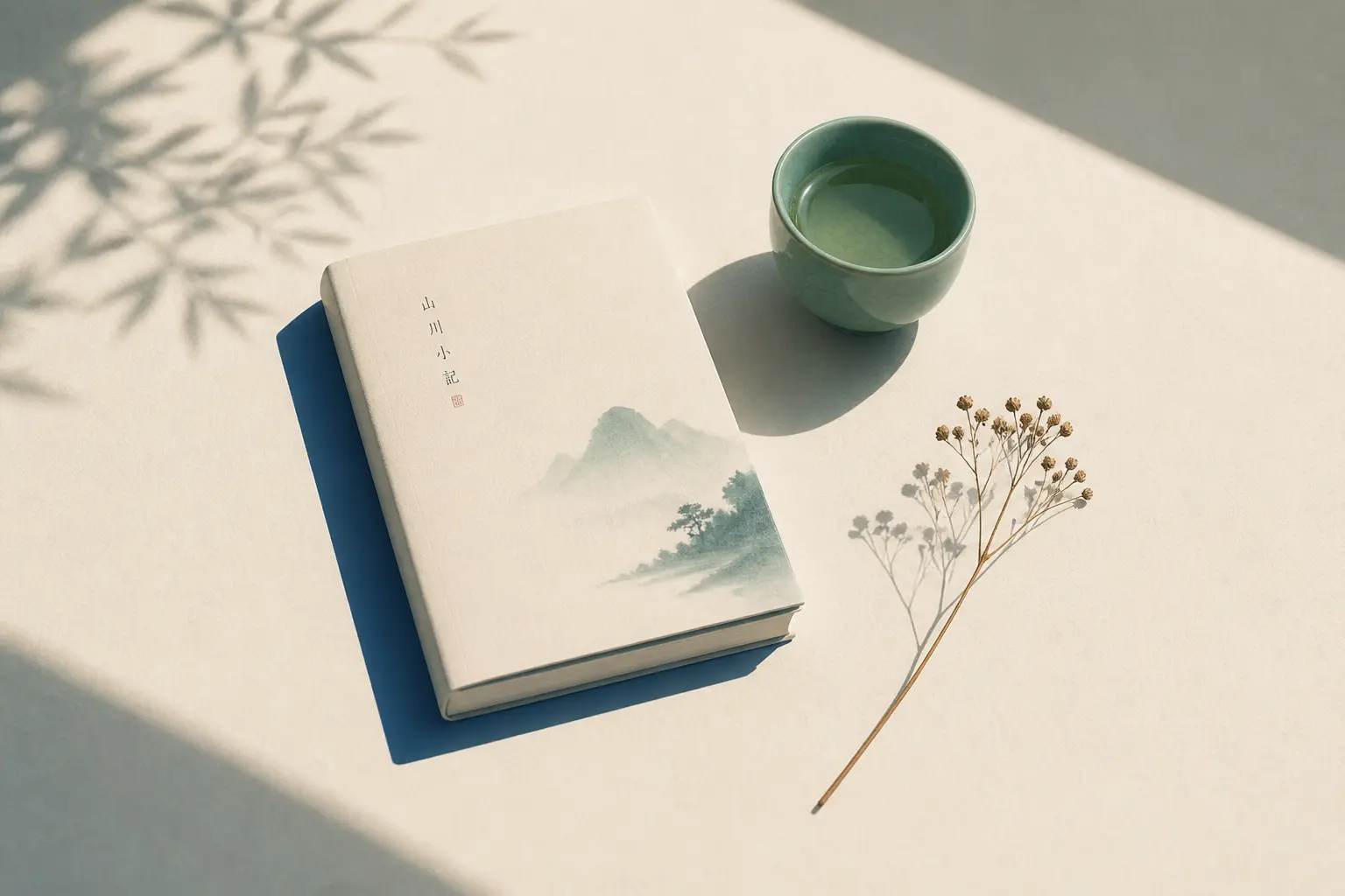 Minimal editorial still life