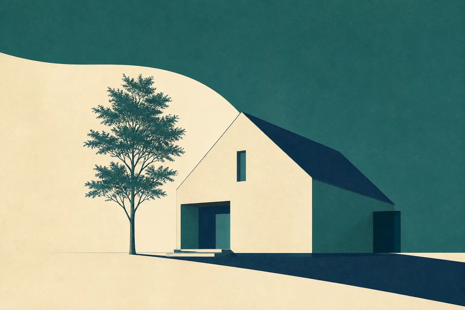 Geometric house concept