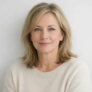 A woman's face in soft, even window light
